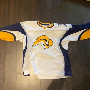 2006-2007 Buffalo Sabres signed NHL Jersey, Miller/Vanek/Drury/Brière